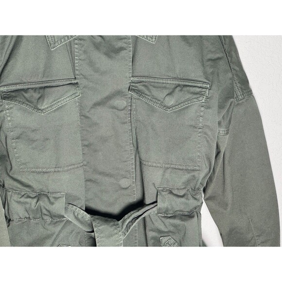 Derek Lam IOC Athleta Army Jacket Khaki Green Womens Size Extra Small XS VGC - Picture 4 of 6